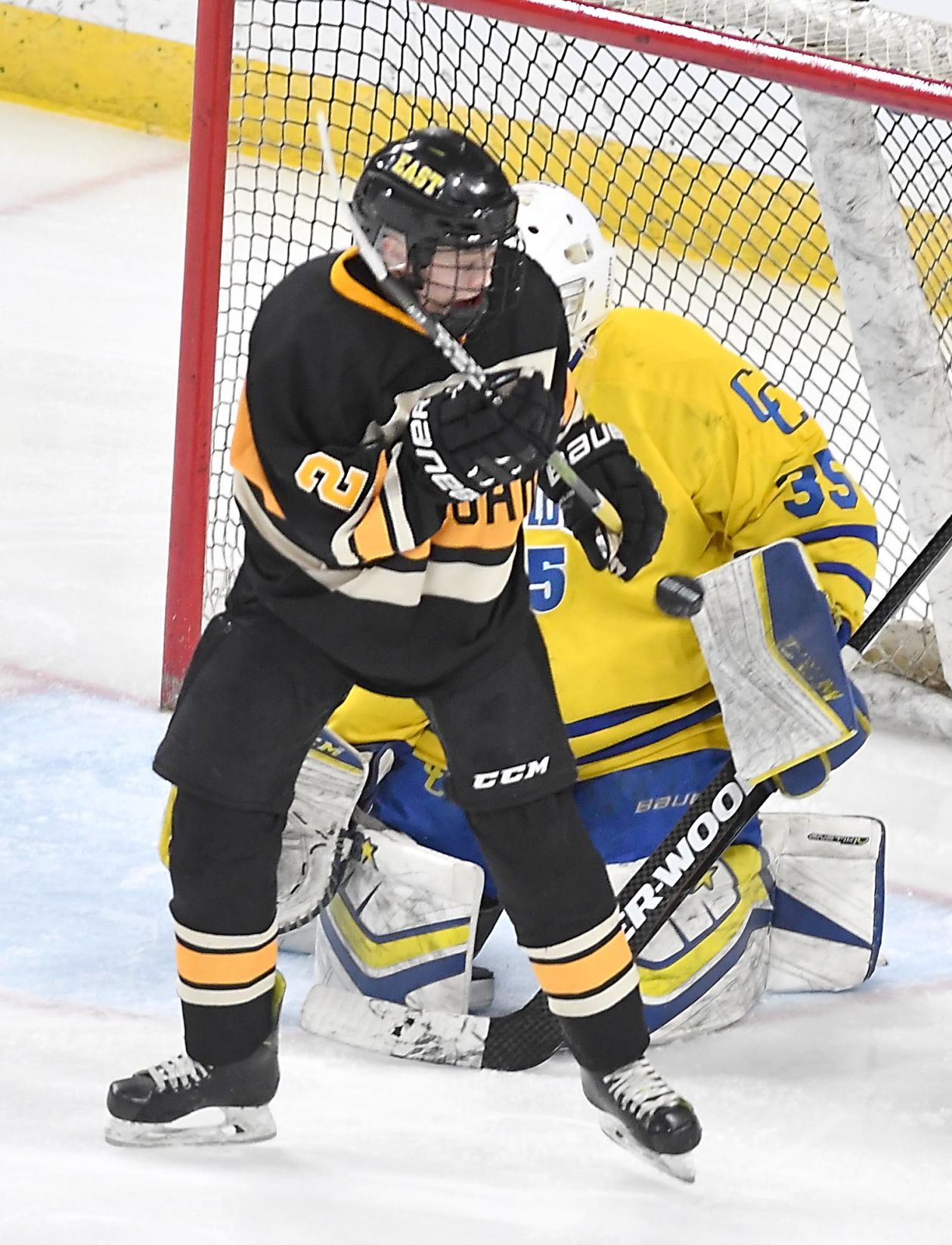 Mankato East/Loyola boys hockey v. St. Cloud Cathedral 2